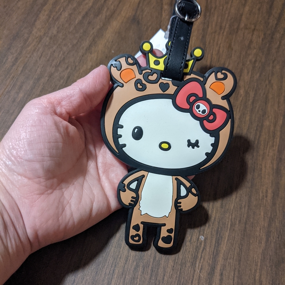 NWT Tokidoki for Hello Kitty Luggage Tag Keychain
